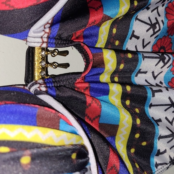 Multicolored bikini - Picture 2 of 3